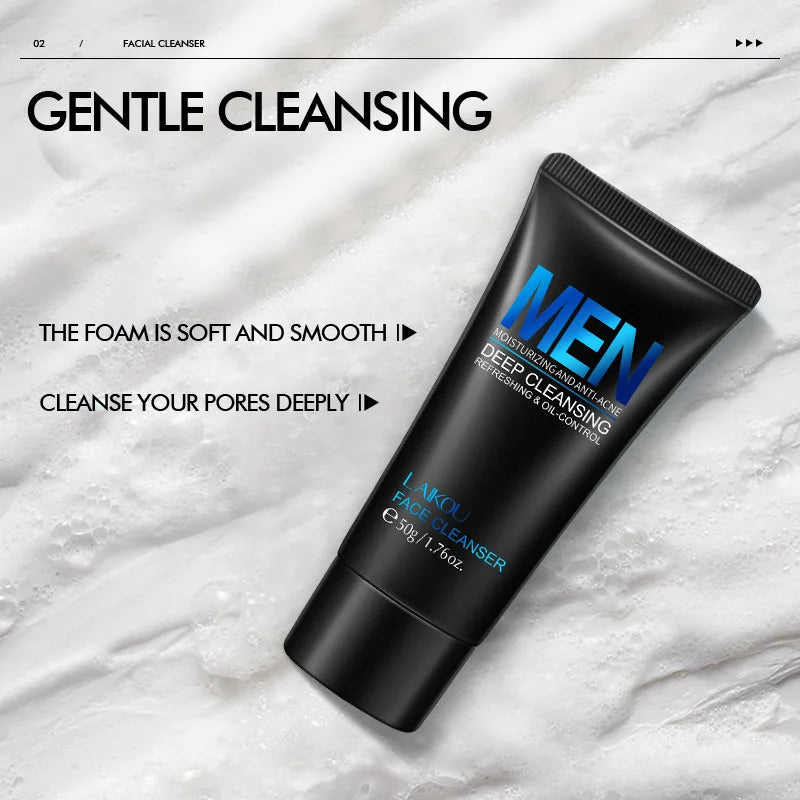 Men’s Deep Cleansing Face Wash