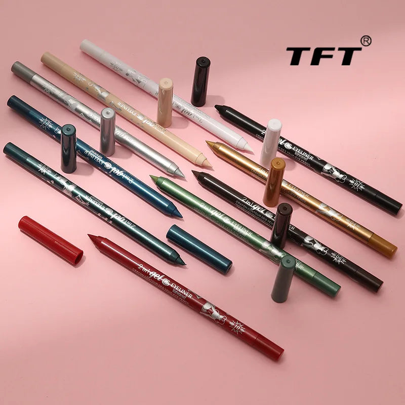 Waterproof Gel Eyeliner Pencil – Long-Lasting Color