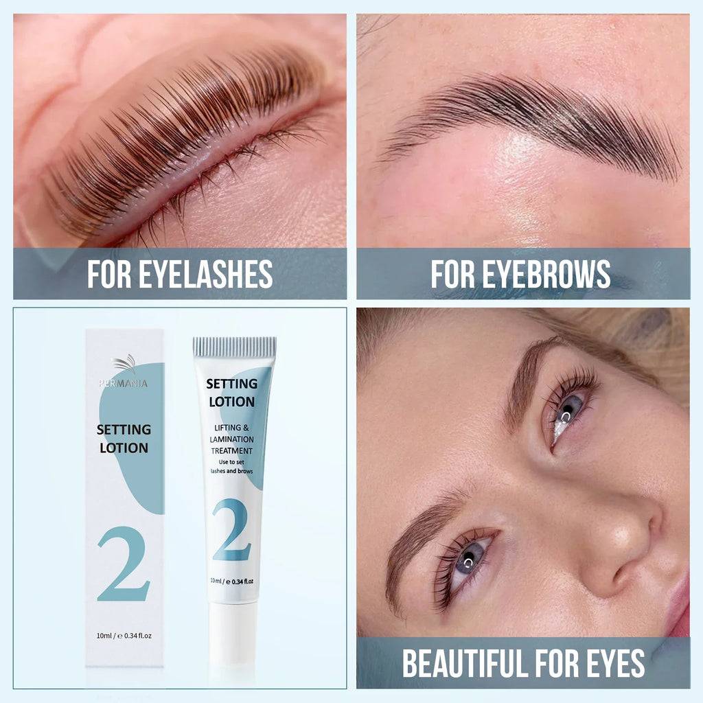 Brow & Lash Lift Lamination Lotion – Professional 3-Step System