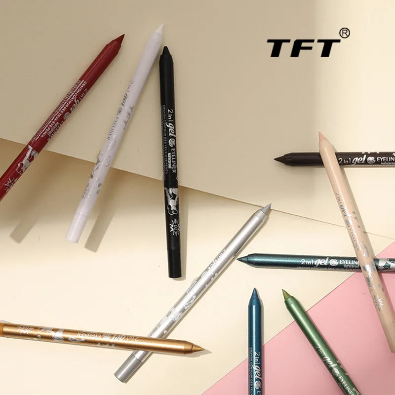 Waterproof Gel Eyeliner Pencil – Long-Lasting Color