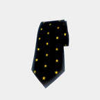 MILANO GOLD STAR SILK TIE