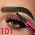 Waterproof 4-Tip Brow Pen – Natural Hair-Stroke Eyebrow Pencil