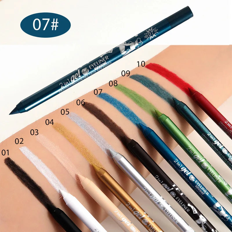 Waterproof Gel Eyeliner Pencil – Long-Lasting Color