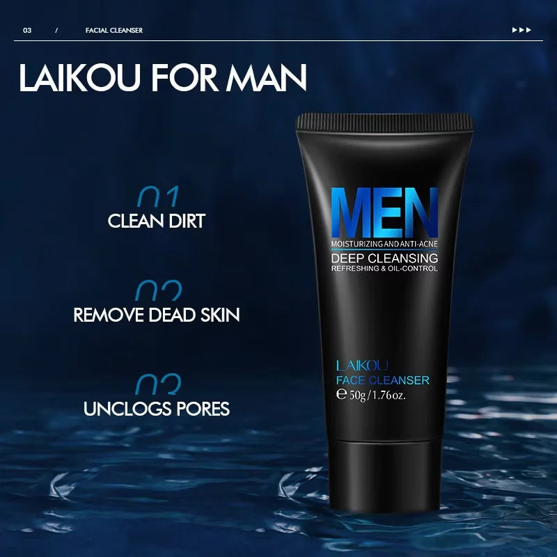 Men’s Deep Cleansing Face Wash