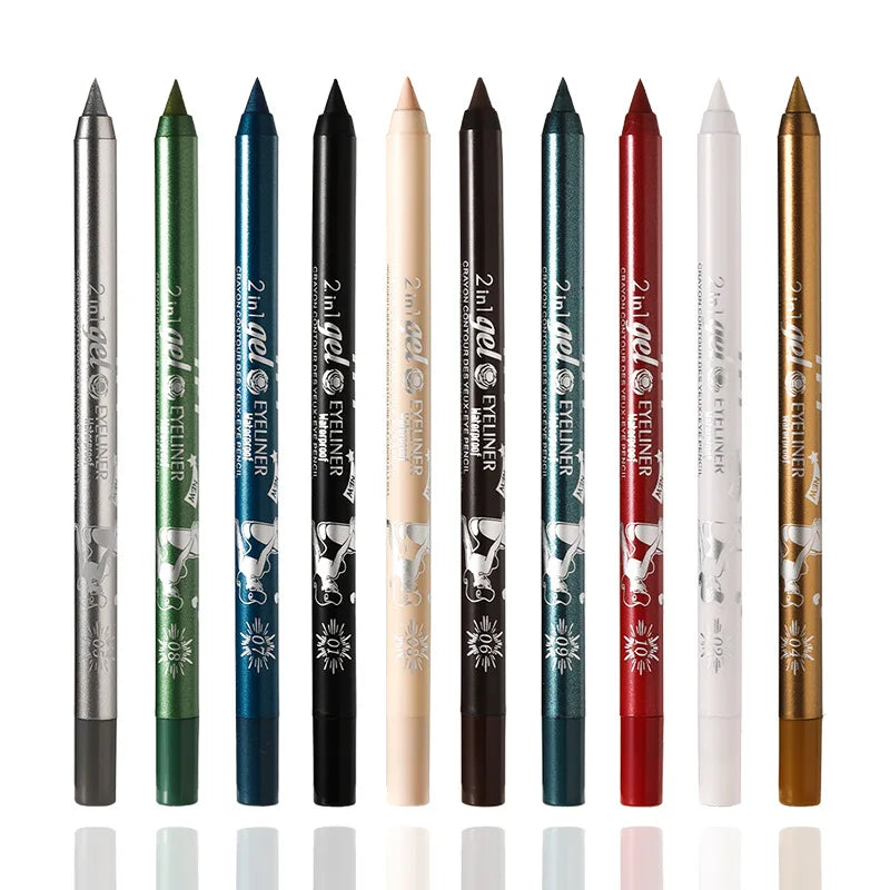 Waterproof Gel Eyeliner Pencil – Long-Lasting Color