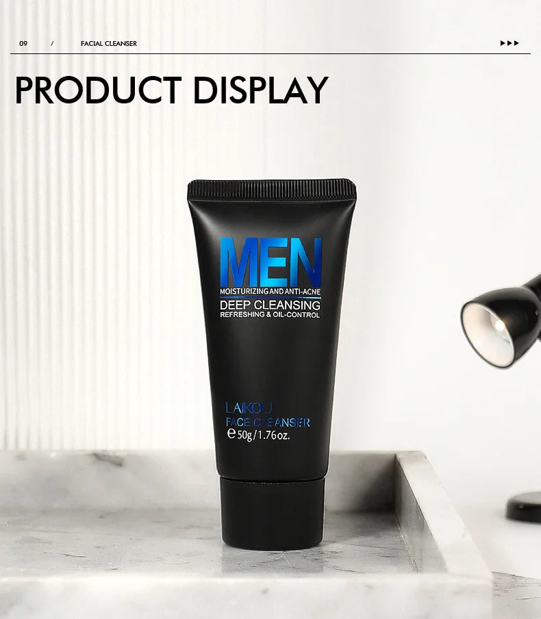 Men’s Deep Cleansing Face Wash