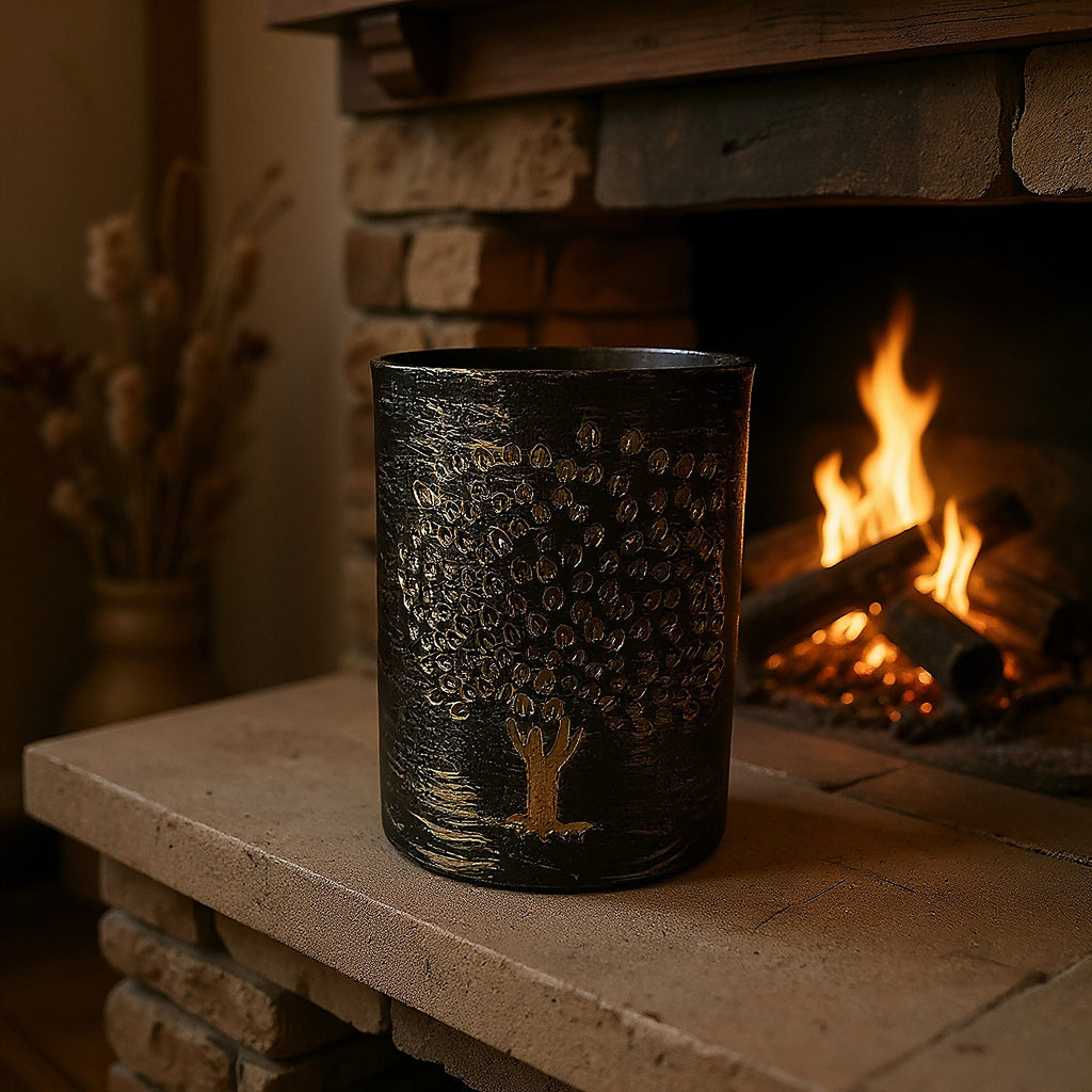 Tree Cutout Votive Candle Holde