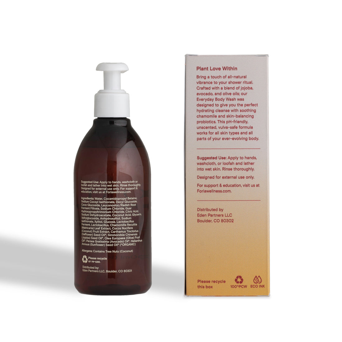 Everyday Hydrating Body Wash with Organic Botanicals