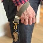 Wristlet Keychain - Green Olive
