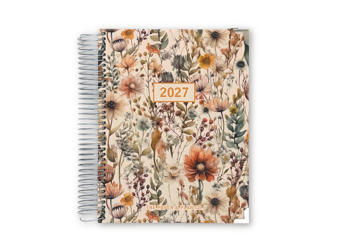 2027 Wildflower Daily Planner