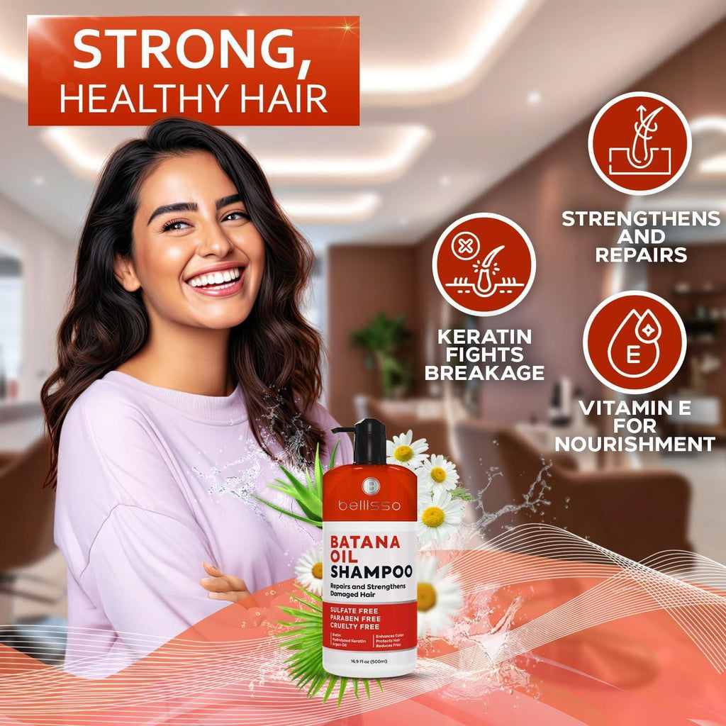 Batana Oil Volumizing Shampoo with Argan Oil