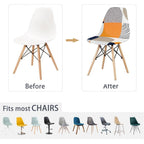 Avangarde Style  Printed Seat Cover For Shell Chair Armless Shell Chair Cover Banquet Home Slipcover Elastic Removable Stretch High Back For Sofa Armchairs