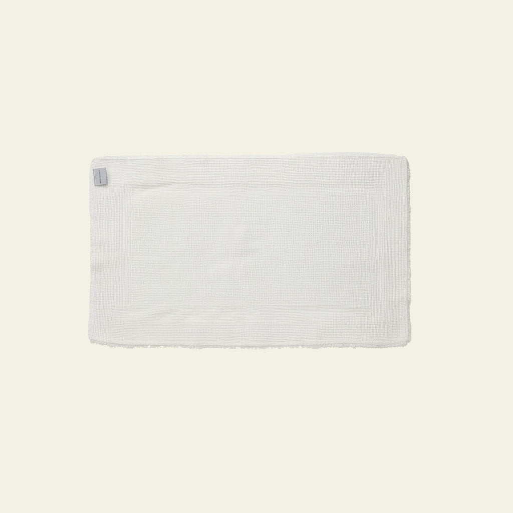 Luxury Ultraplush Cotton Bath Mat – White