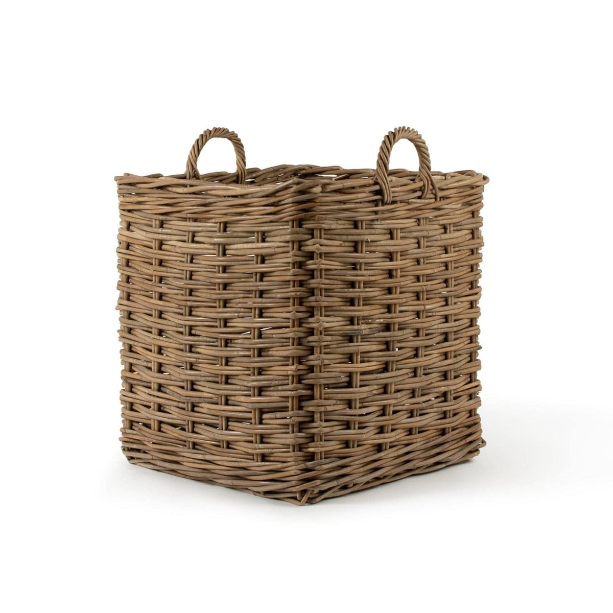 Square Rattan Storage Basket