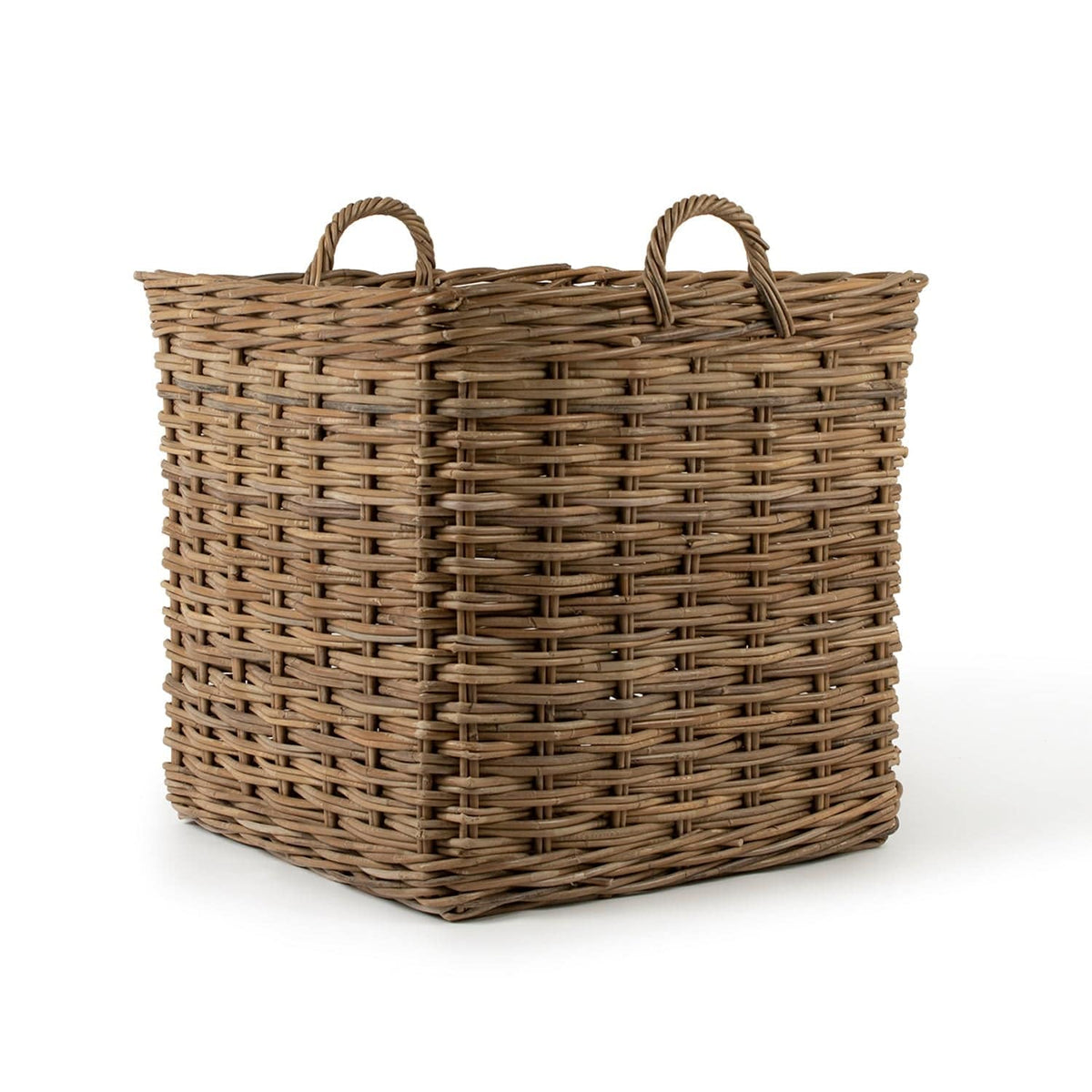 Square Rattan Storage Basket