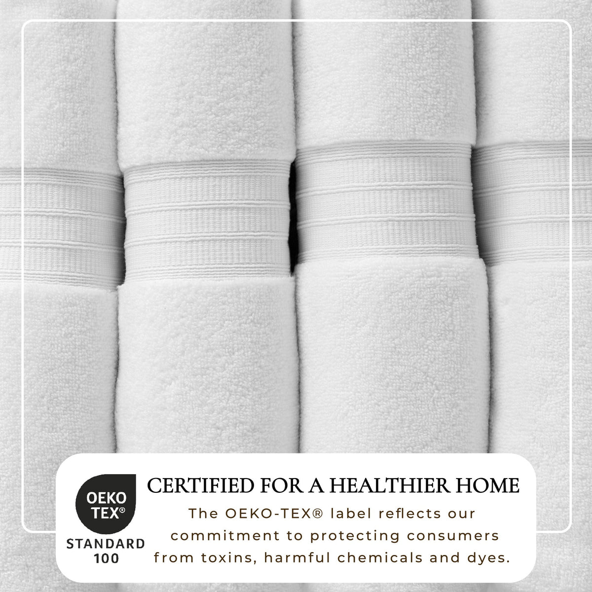 Chiara Collection 100% Cotton Premium Bath Towel Set
