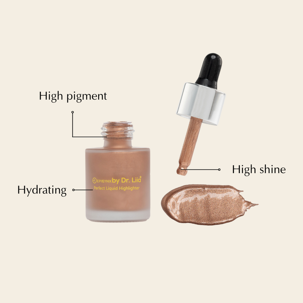 Liquid Bronzer Drops for a Dewy Glow