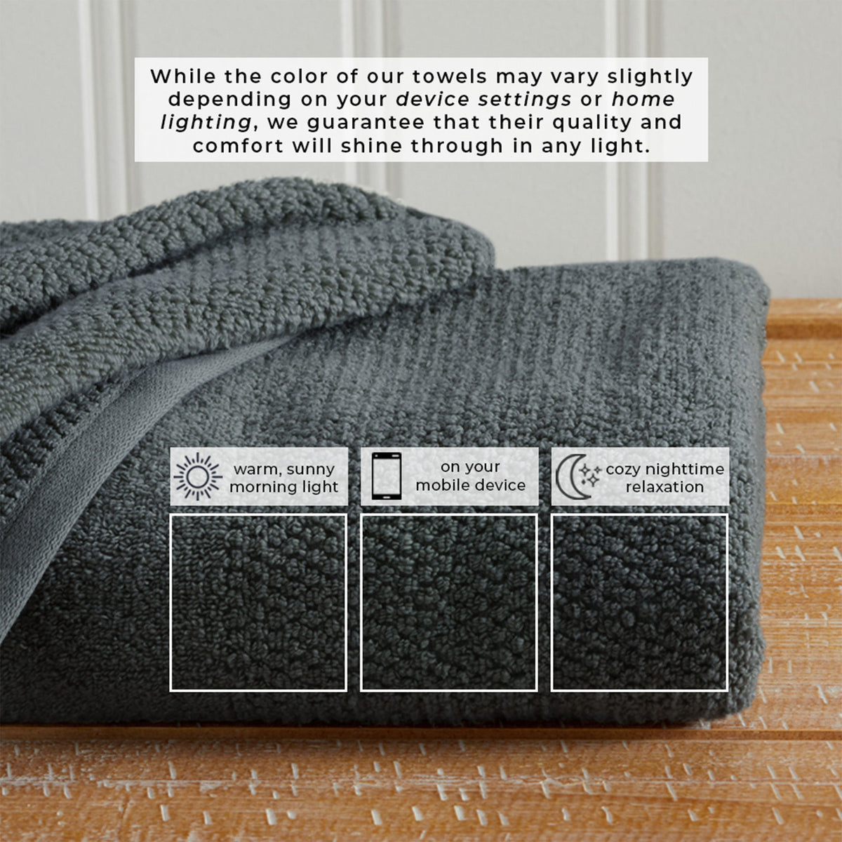 100% Cotton Woven Bath Towel Set Marbella