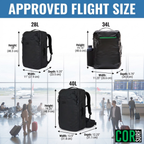 The Island Hopper Travel Backpack 28L