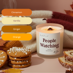 People Watching Candle