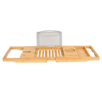Luxury Extendable Bamboo Bathtub Caddy
