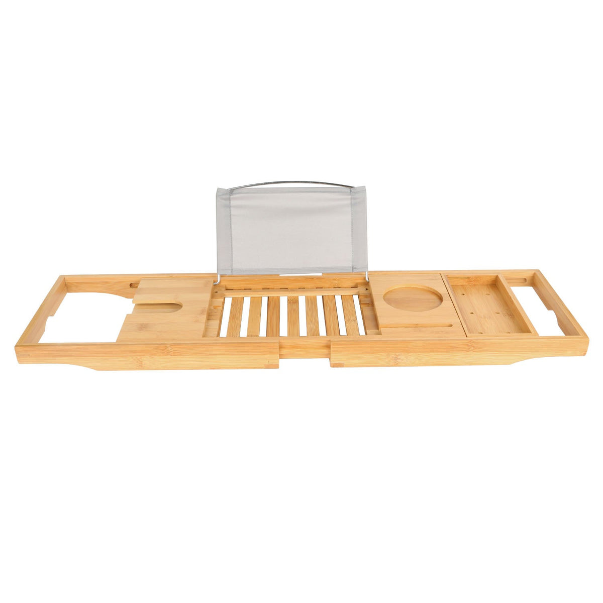Luxury Extendable Bamboo Bathtub Caddy
