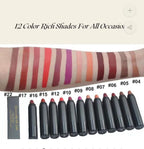 Hydrating Lip Crayon & Liner – 12 Shades
