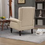 Wood Frame Armchair - Modern Accent Chair Lounge Chair