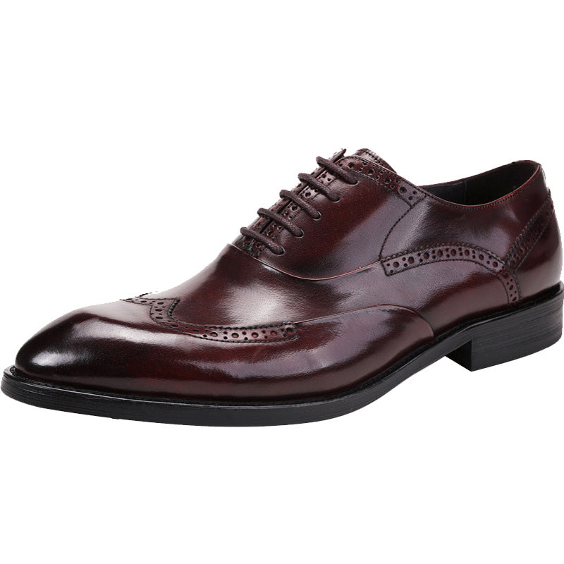Men’s Genuine Leather Oxford Dress Shoes