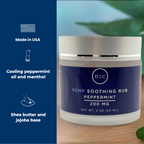 DSC Cooling Peppermint Hemp Cream for Feet & Legs