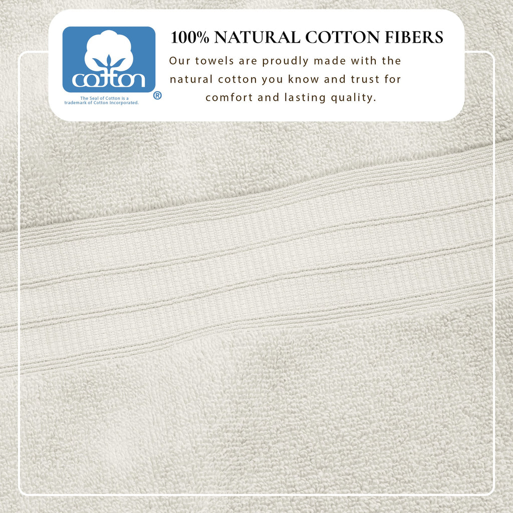 Chiara Collection 100% Cotton Premium Bath Towel Set
