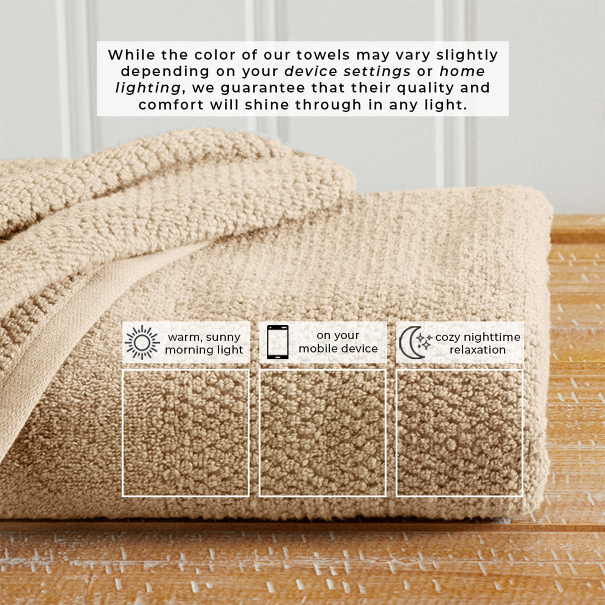 100% Cotton Woven Bath Towel Set Marbella