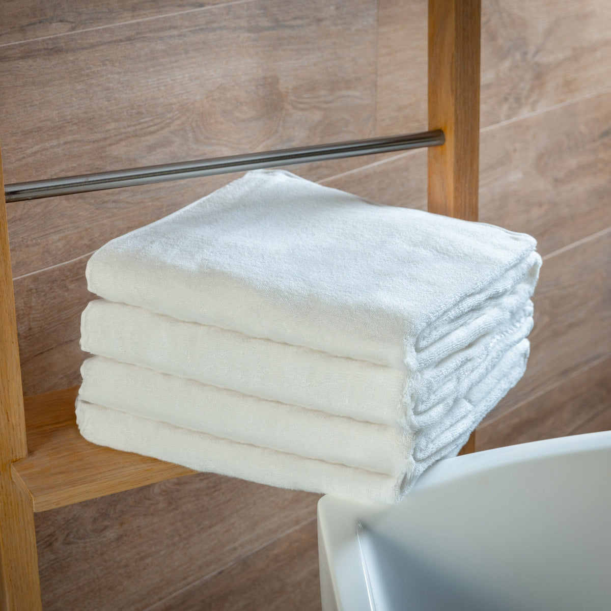 Luxury Organic Turkish Cotton Bath Towels – 4 Pack  Description