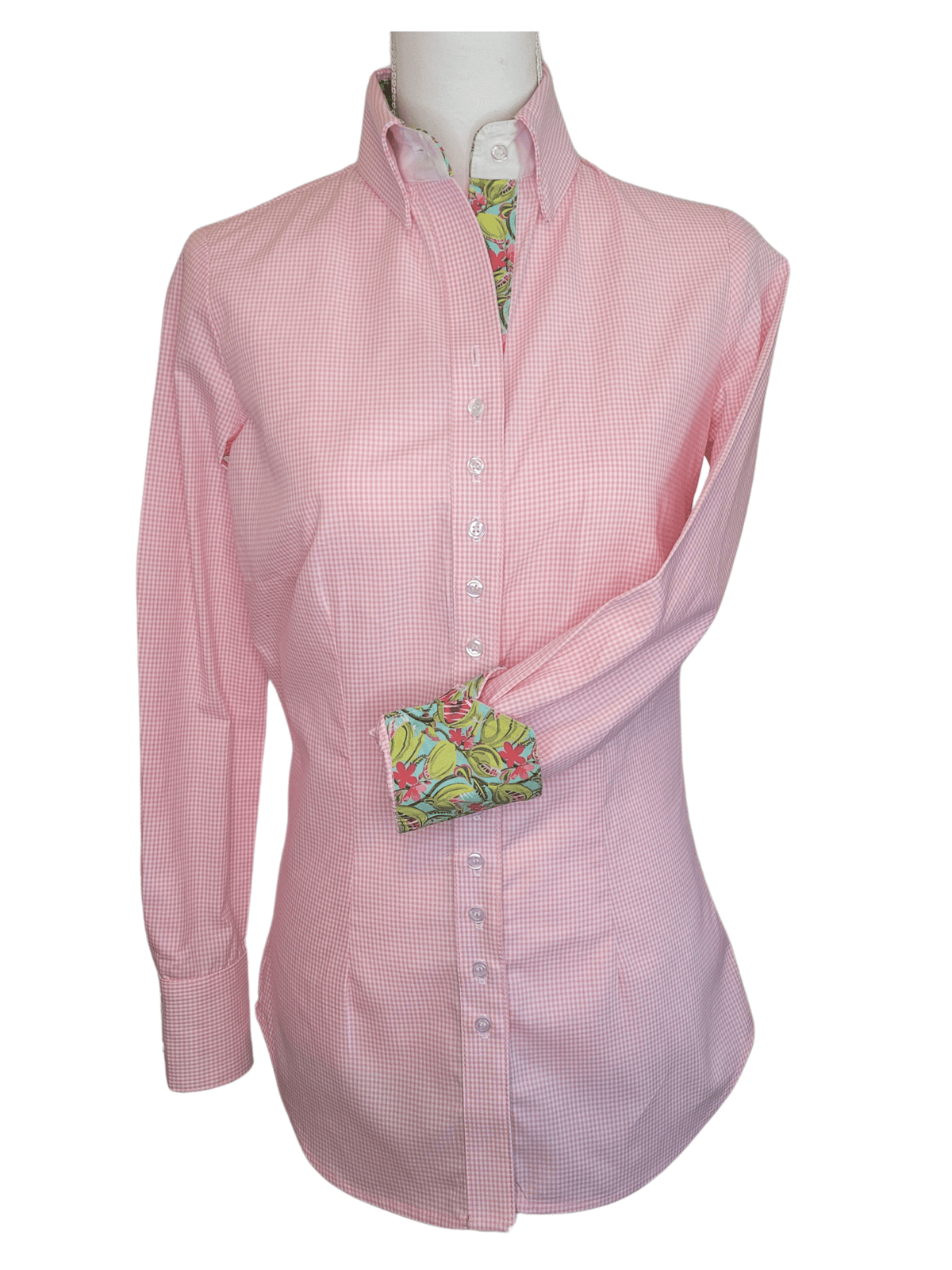 Pink Gingham Women’s Western Shirt | Core Collection