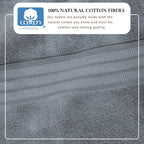 Chiara Collection 100% Cotton Premium Bath Towel Set