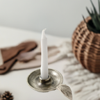Silver Taper Candle Holder