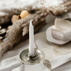 Silver Taper Candle Holder