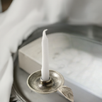 Silver Taper Candle Holder