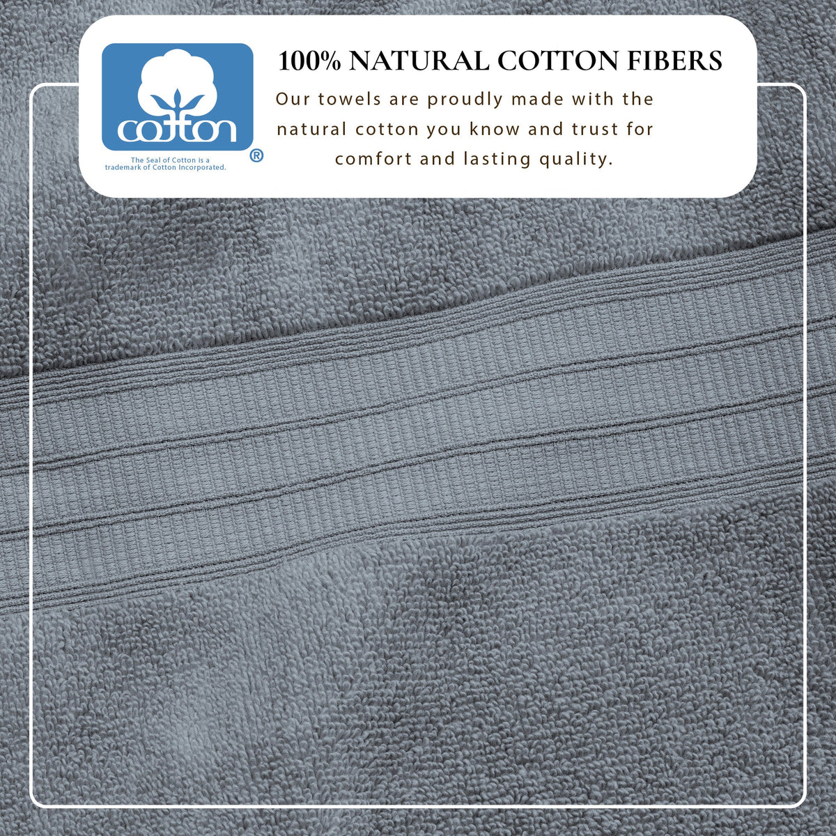 Chiara Collection 100% Cotton Premium Bath Towel Set