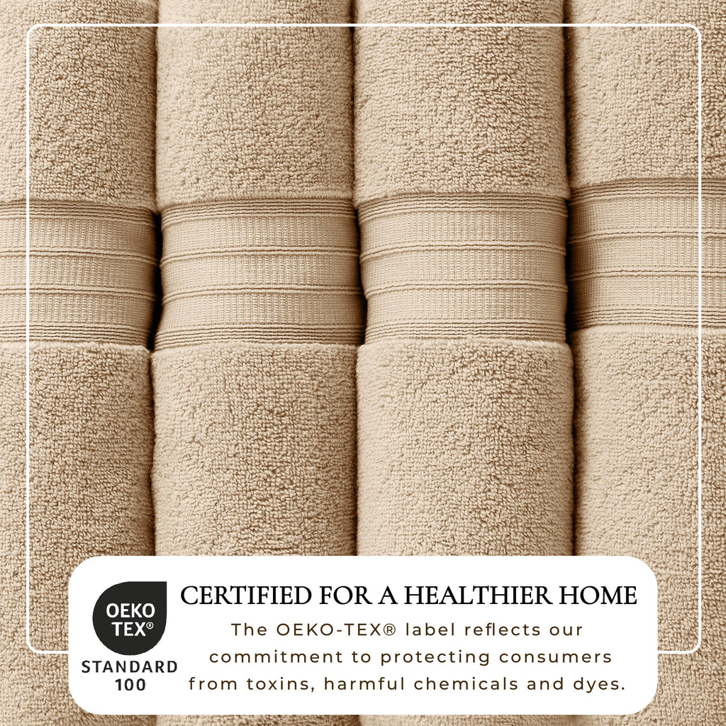 Chiara Collection 100% Cotton Premium Bath Towel Set