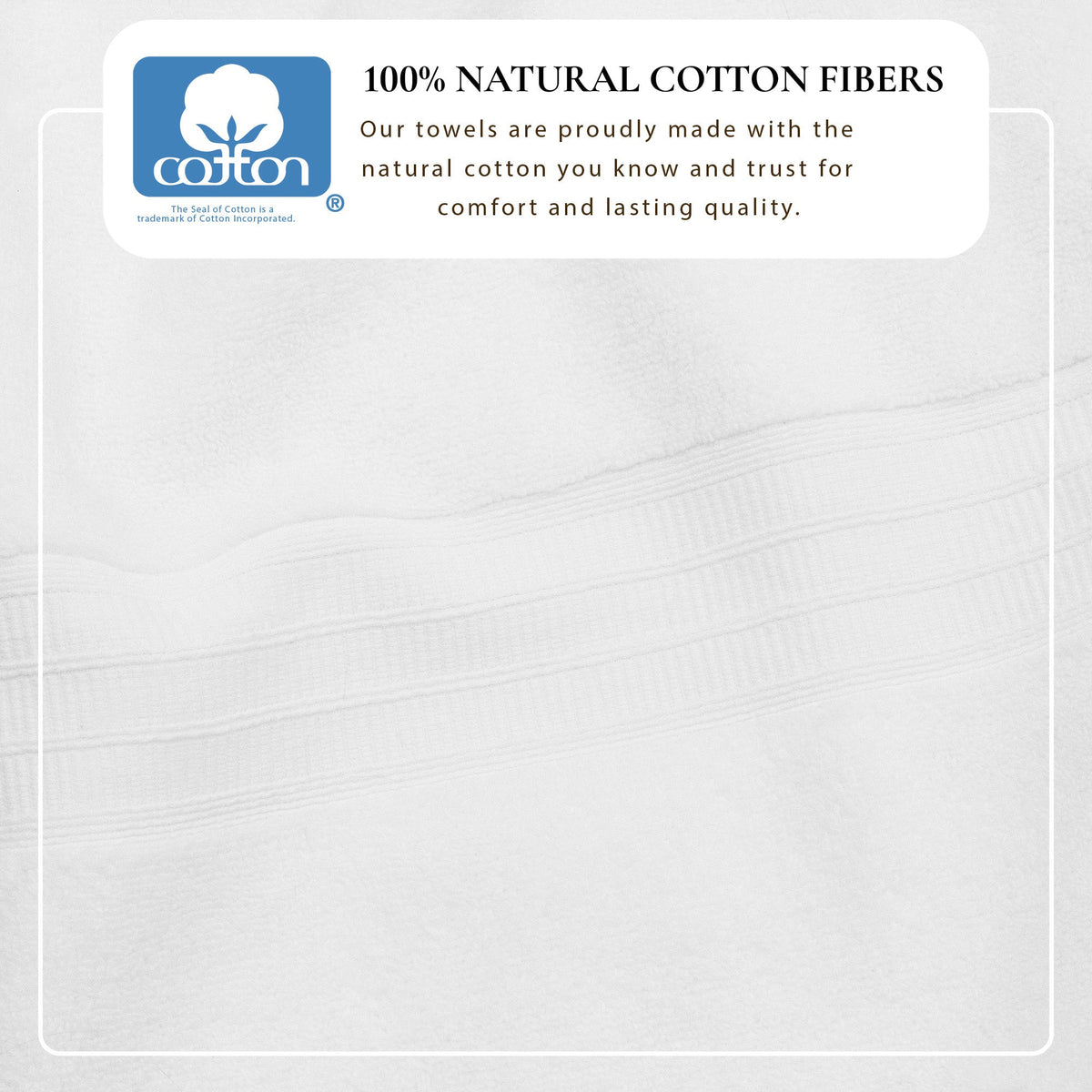 Chiara Collection 100% Cotton Premium Bath Towel Set