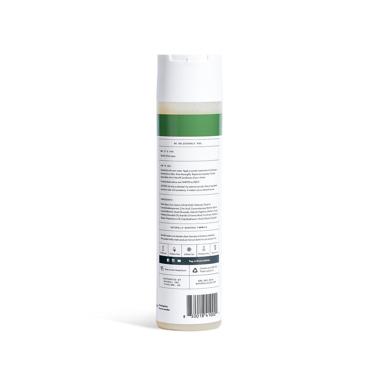 Hydrating AvoKiwi Shampoo with Avocado & Kiwi – 8.45 oz