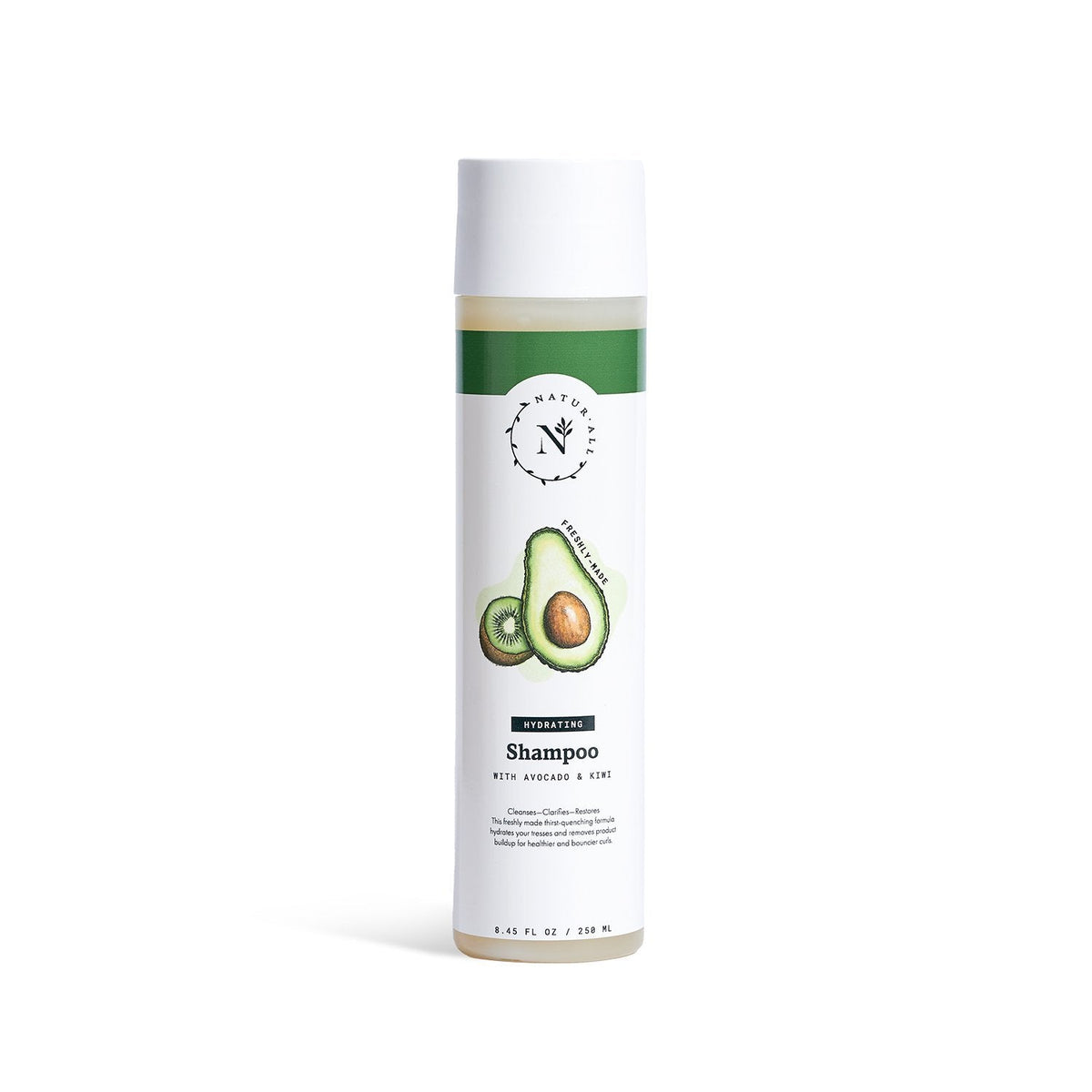 Hydrating AvoKiwi Shampoo with Avocado & Kiwi – 8.45 oz
