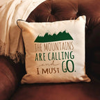 Mountain Lodge Pillow Cover