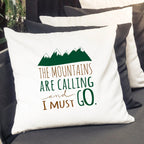 Mountain Lodge Pillow Cover