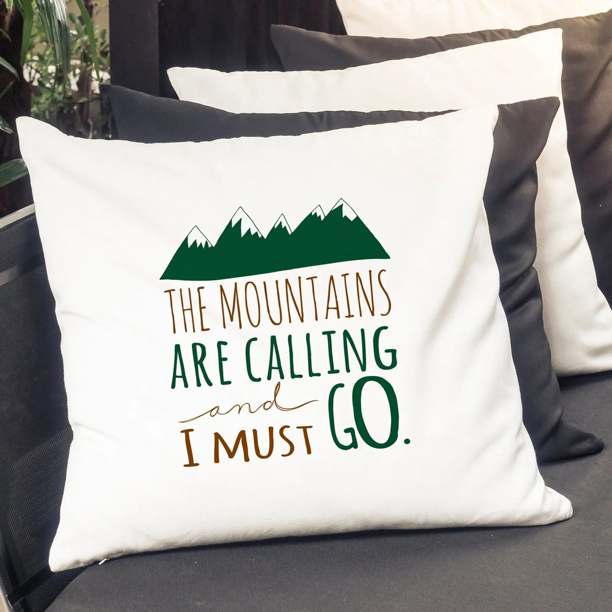 Mountain Lodge Pillow Cover