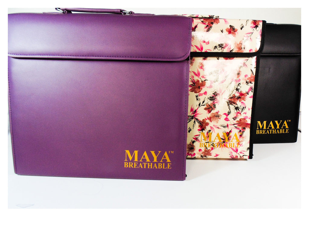 Maya Nail Polish collection of 36 (In a handy zipper case)