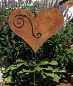 Heart Garden Stake or Wall Art