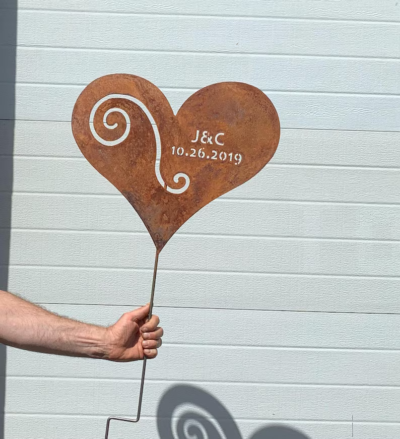 Heart Garden Stake or Wall Art