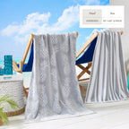 Cotton Velour Beach Towel - Maui Collection